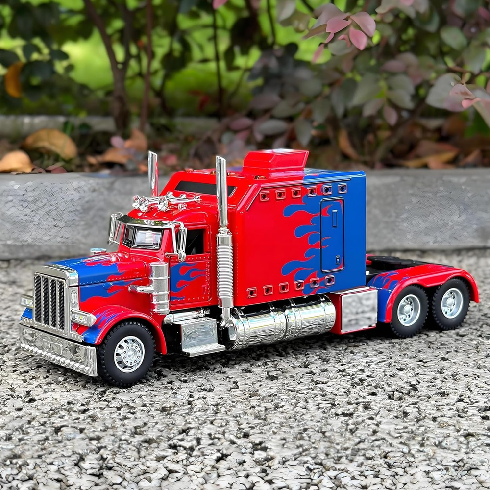 đ„Christmas Early Discount 50% OffđSemi Truck Toy with Light & Sound